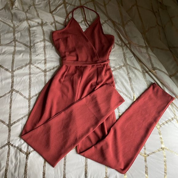 Rust Jumpsuit | Fashion Nova - Picture 4 of 4